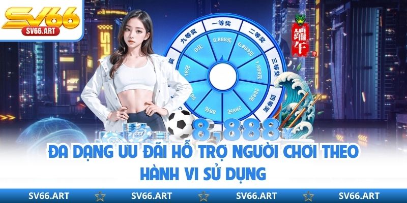 Đa dạng ưu đãi hỗ trợ người chơi theo hành vi sử dụng